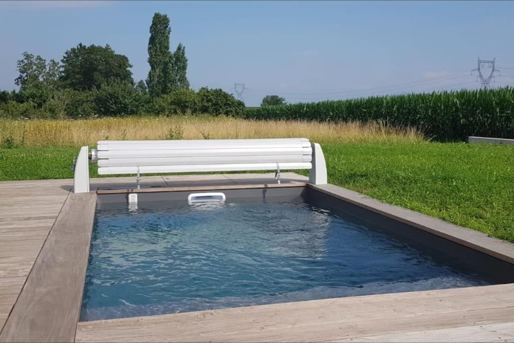 Maison Passive Avec Piscine Proche Colmar Logelheim Exterior photo